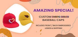 <p>Embroidered Baseball Caps</p>